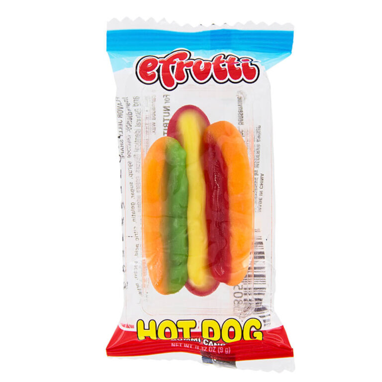 Gummipølse godteri