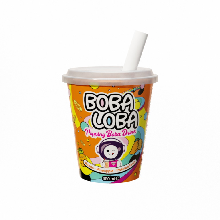 Boba loba popping boba drink