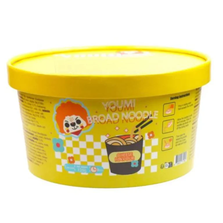YOUMI INSTANT BROAD NOODLE SAY CHEEZE (GUL) 120g