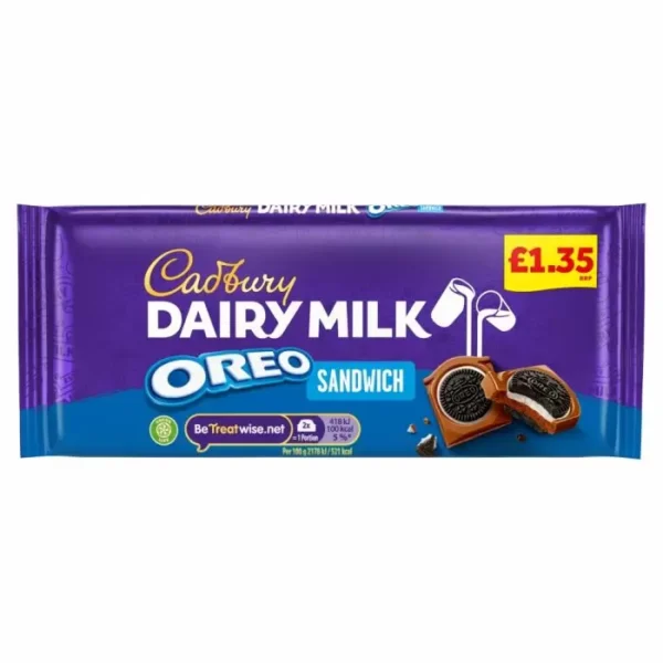 Sjokoladeplate fra Cadbury, Oreo