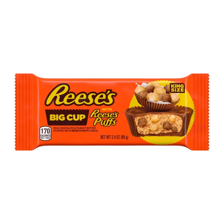 Reeses big cup reeses puffs
