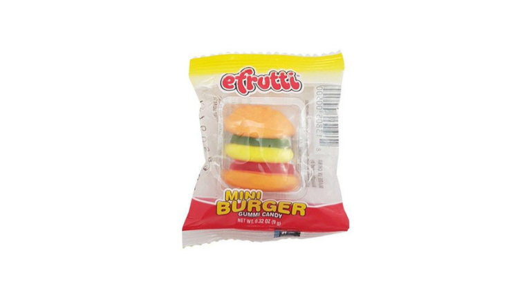 Gummihamburger godteri