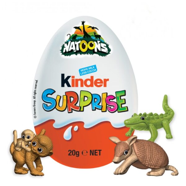 Kinder Surprice 20gr Natoons