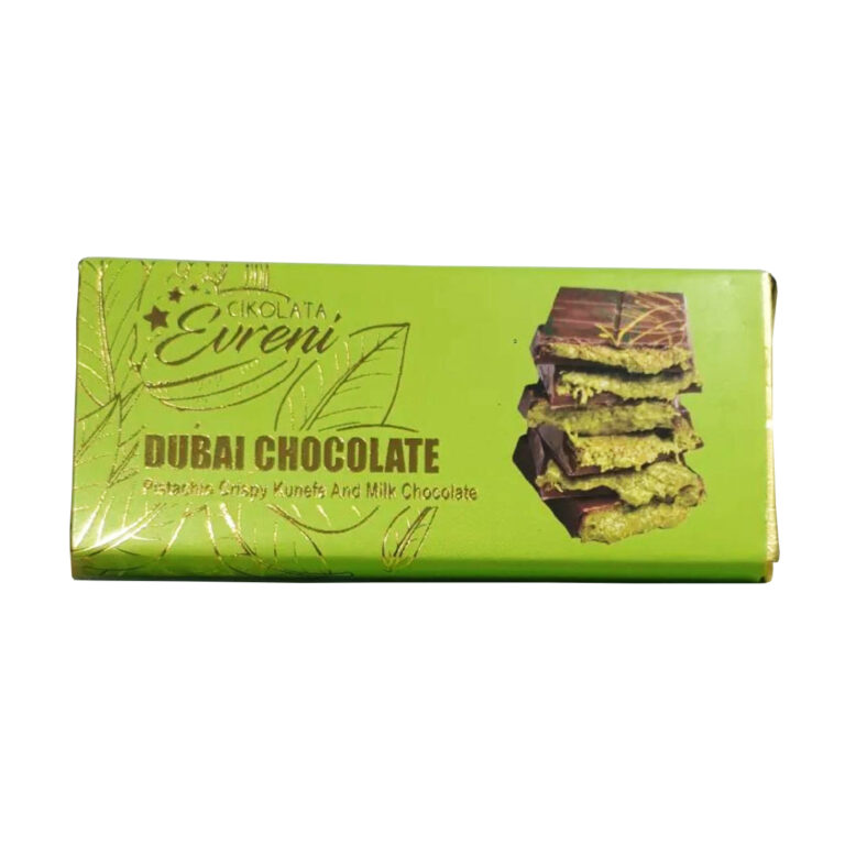 Pakke med Dubai chocolate