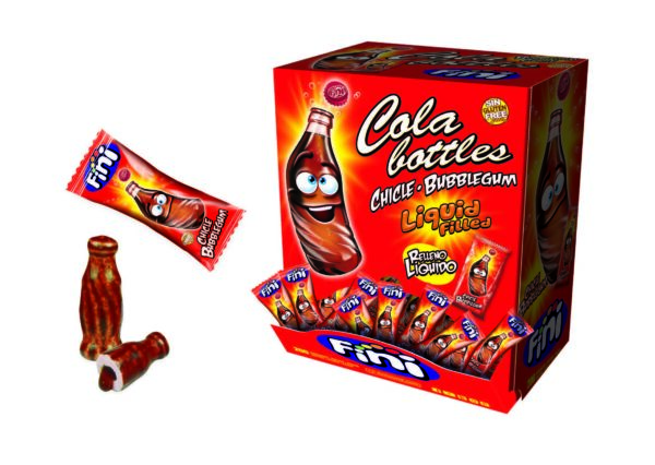 FINI COLA BOTTLES LIQUID FILLED