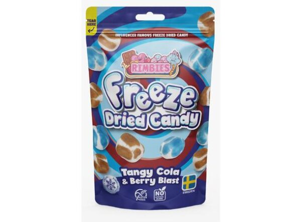 Freeze dried candy Tangy Cola Berry blast