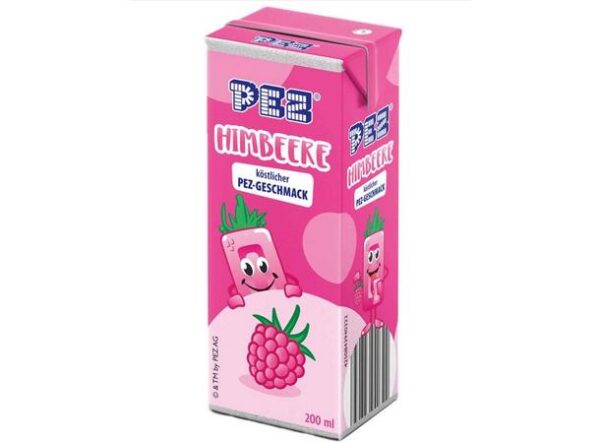 Boks med PEZ drikke