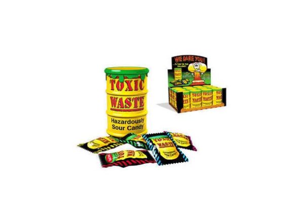 Syrlig godteri fra Toxic waste
