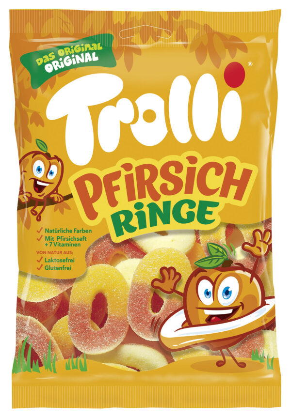 TROLLI Peach rings 200gr