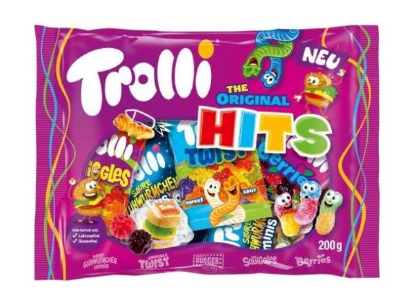 Pakke med smågodt "Trolli Original Hits"