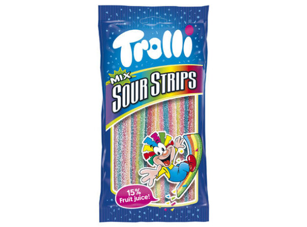Sure godteristenger fra Trolli Stixi
