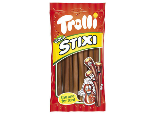 Cola godteristenger fra Trolli Stixi